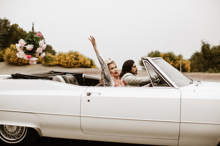 16 elopement ideas getaway car